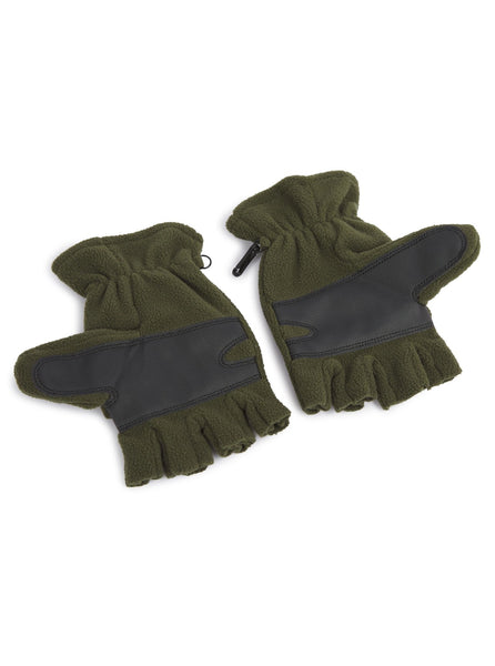 Trakker Polar Fleece Fishing Gloves - Fishing Clothing