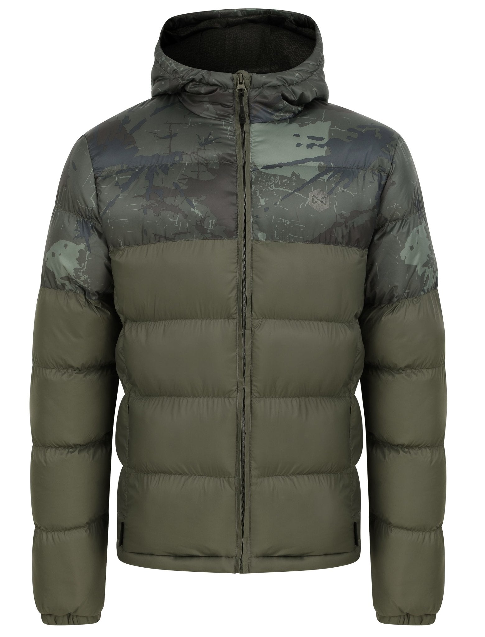 Tetra Camo Puffer Jacket, Men's Fishing Coat